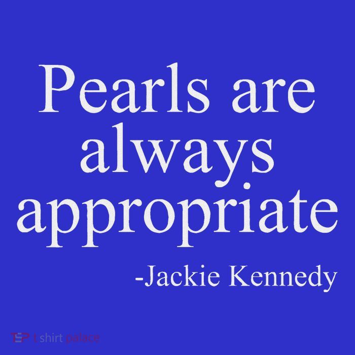 Pearls Are Always Appropriate Classic Pear Poster