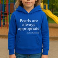 Pearls Are Always Appropriate Classic Pear Kids Hoodie