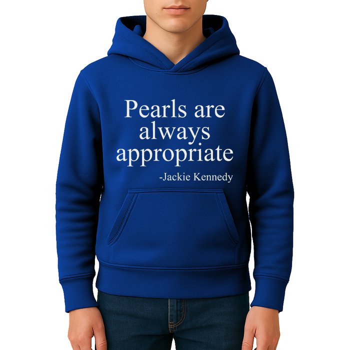 Pearls Are Always Appropriate Classic Pear Kids Hoodie