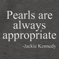 Pearls Are Always Appropriate Classic Pear Vector Backpack