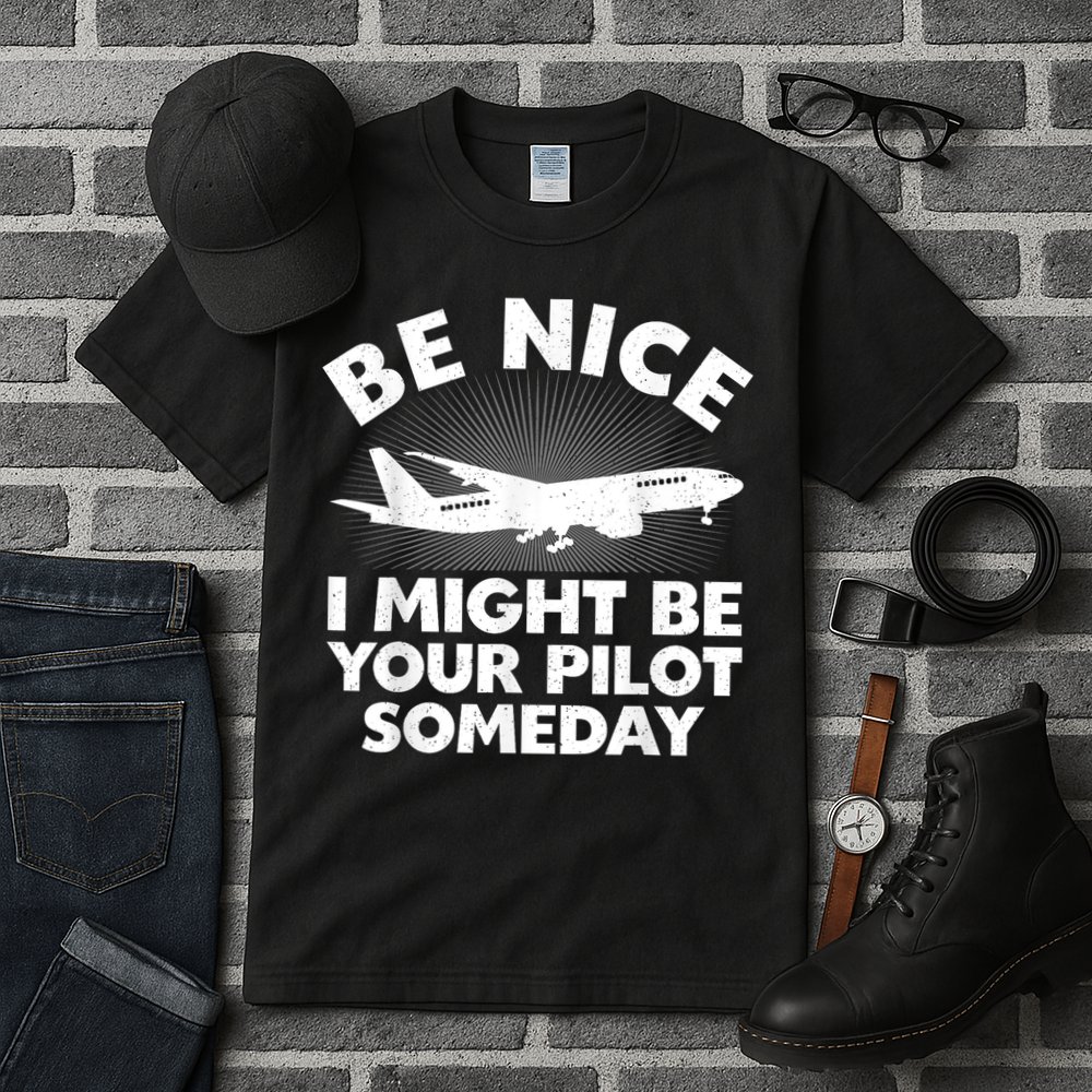 Pilot Aviation Airplane Pilot Tall T-Shirt