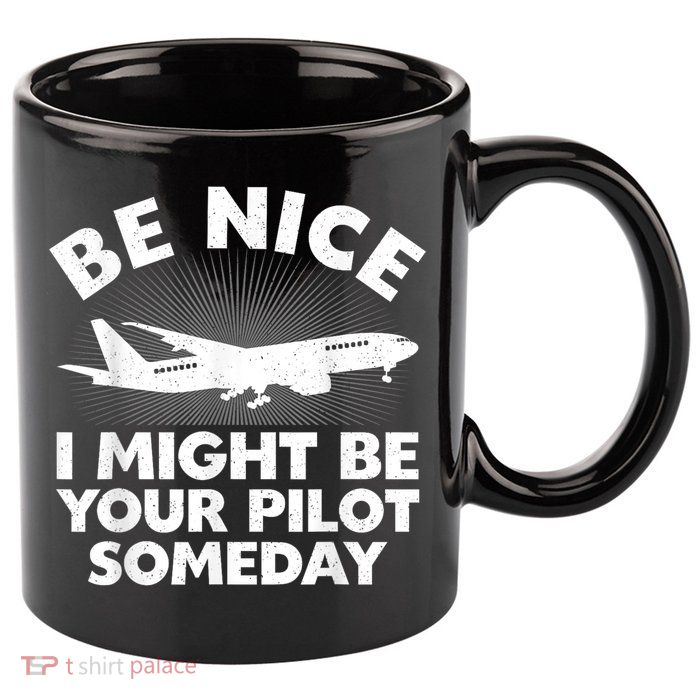 Pilot Aviation Airplane Pilot 11oz C Handle Ceramic Mug