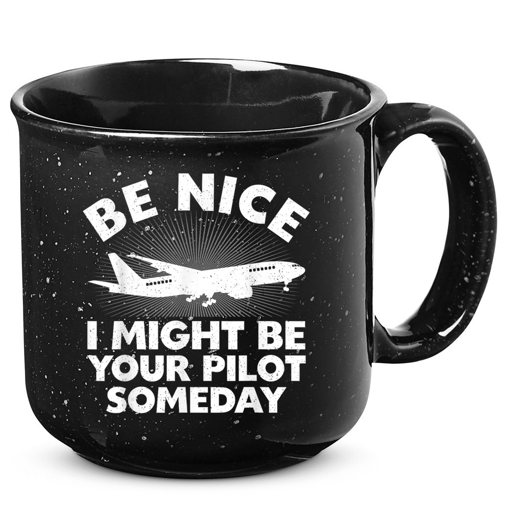 Pilot Aviation Airplane Pilot 15oz Campfire Ceramic Mug