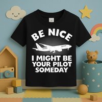 Pilot Aviation Airplane Pilot Toddler T-Shirt