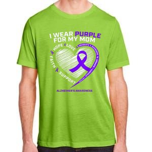 Purple Alzheimers Awareness Products Mom Gifts Adult ChromaSoft Performance T-Shirt