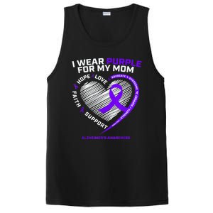 Purple Alzheimers Awareness Products Mom Gifts PosiCharge Competitor Tank