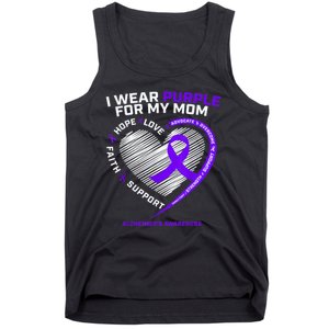 Purple Alzheimers Awareness Products Mom Gifts Tank Top