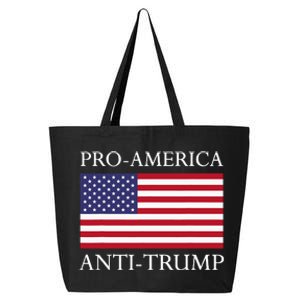 Proamerica Antitrump American Usa Flag Resist 25L Jumbo Tote