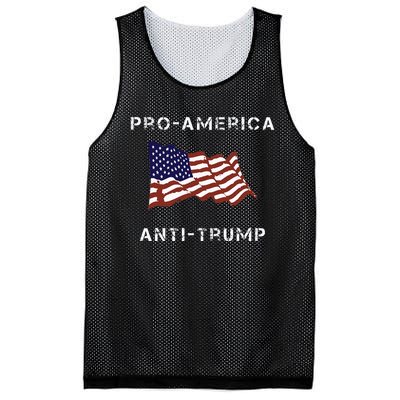 Proamerica Antitrump American Usa Flag Mesh Reversible Basketball Jersey Tank