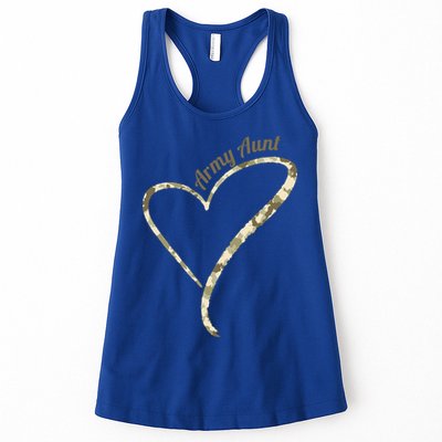 Proud Army Aunt Gift Military Aunt Gift Camouflage Cute Gift Womens Tank Top