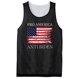 Pro America Anti Biden Flag Impeach Joe Biden Anti Biden Mesh Reversible Basketball Jersey Tank