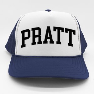 Pratt Athletic Arch College University Alumni Trucker Hat