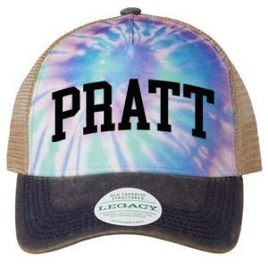 Pratt Athletic Arch College University Alumni Legacy Tie Dye Trucker Hat