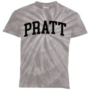 Pratt Athletic Arch College University Alumni Kids Tie-Dye T-Shirt