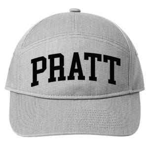 Pratt Athletic Arch College University Alumni 7-Panel Snapback Hat