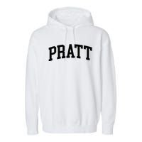 Pratt Athletic Arch College University Alumni Garment-Dyed Fleece Hoodie