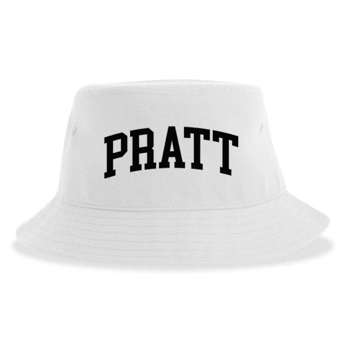 Pratt Athletic Arch College University Alumni Sustainable Bucket Hat