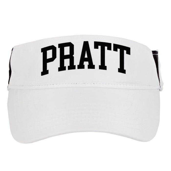 Pratt Athletic Arch College University Alumni Adult Drive Performance Visor