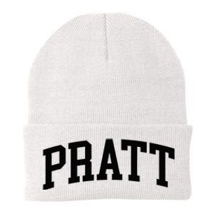 Pratt Athletic Arch College University Alumni Knit Cap Winter Beanie