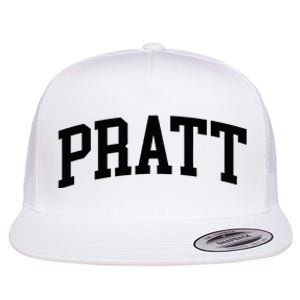 Pratt Athletic Arch College University Alumni Flat Bill Trucker Hat