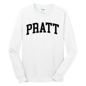 Pratt Athletic Arch College University Alumni Tall Long Sleeve T-Shirt