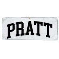 Pratt Athletic Arch College University Alumni Large Microfiber Waffle Golf Towel