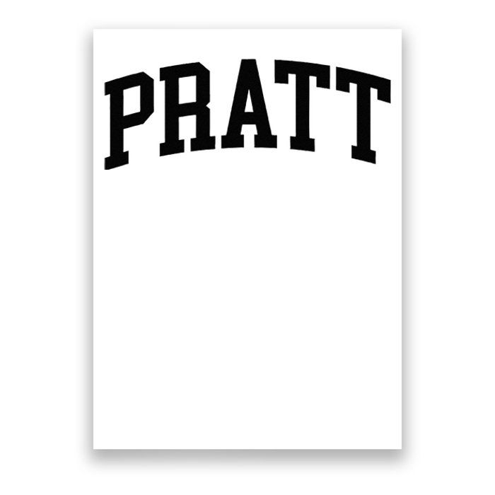 Pratt Athletic Arch College University Alumni Poster