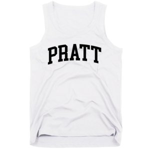 Pratt Athletic Arch College University Alumni Tank Top