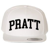 Pratt Athletic Arch College University Alumni Wool Snapback Cap