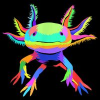 Pop Art Axolotl Sweatshirt