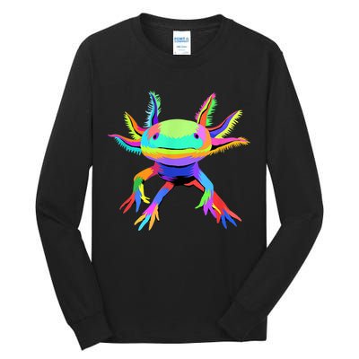 Pop Art Axolotl Tall Long Sleeve T-Shirt