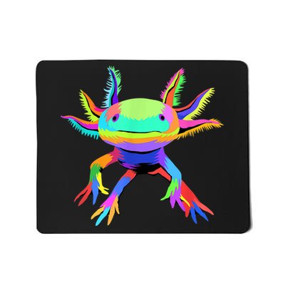 Pop Art Axolotl Mousepad