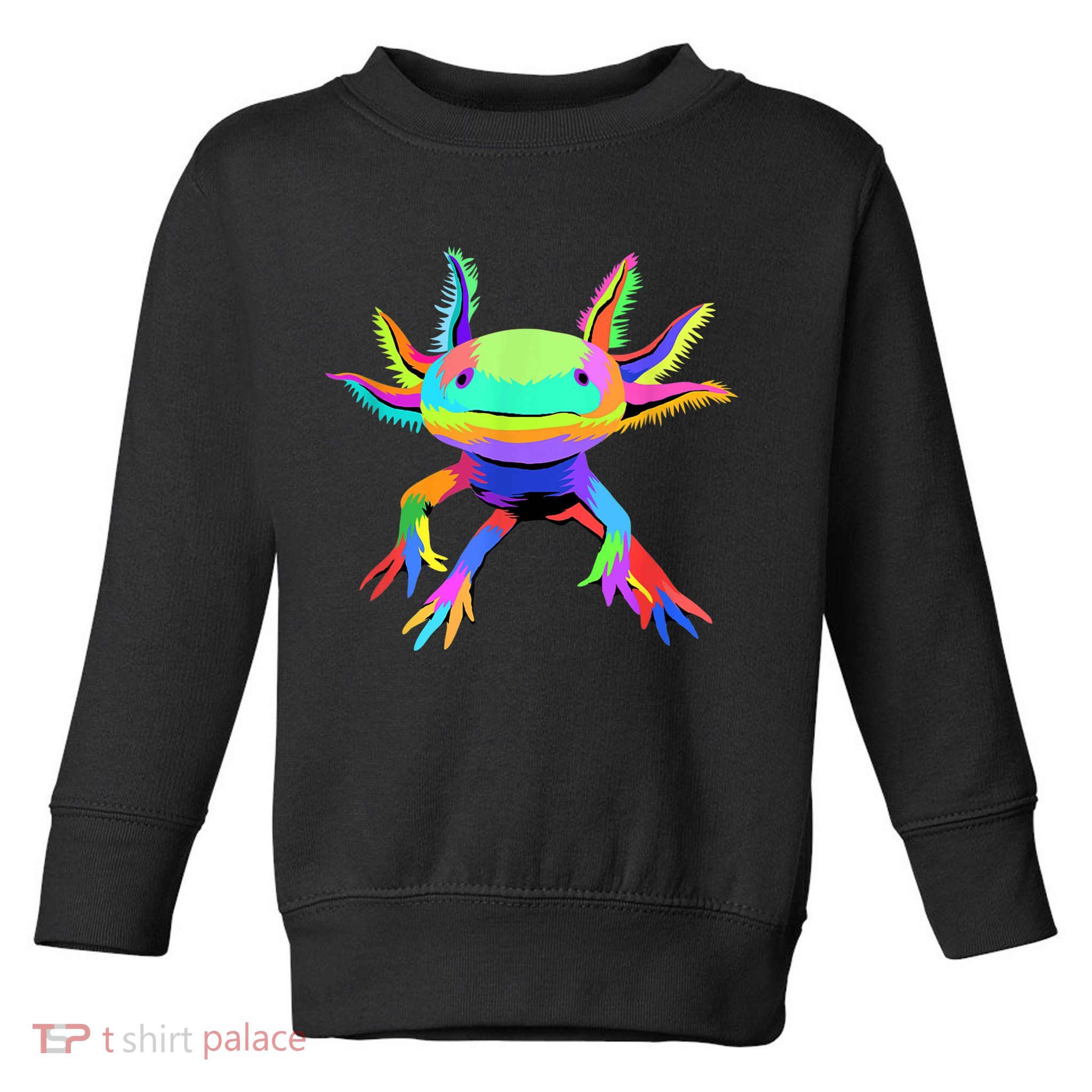 Pop Art Axolotl Toddler Sweatshirt