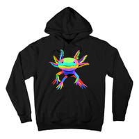 Pop Art Axolotl Tall Hoodie