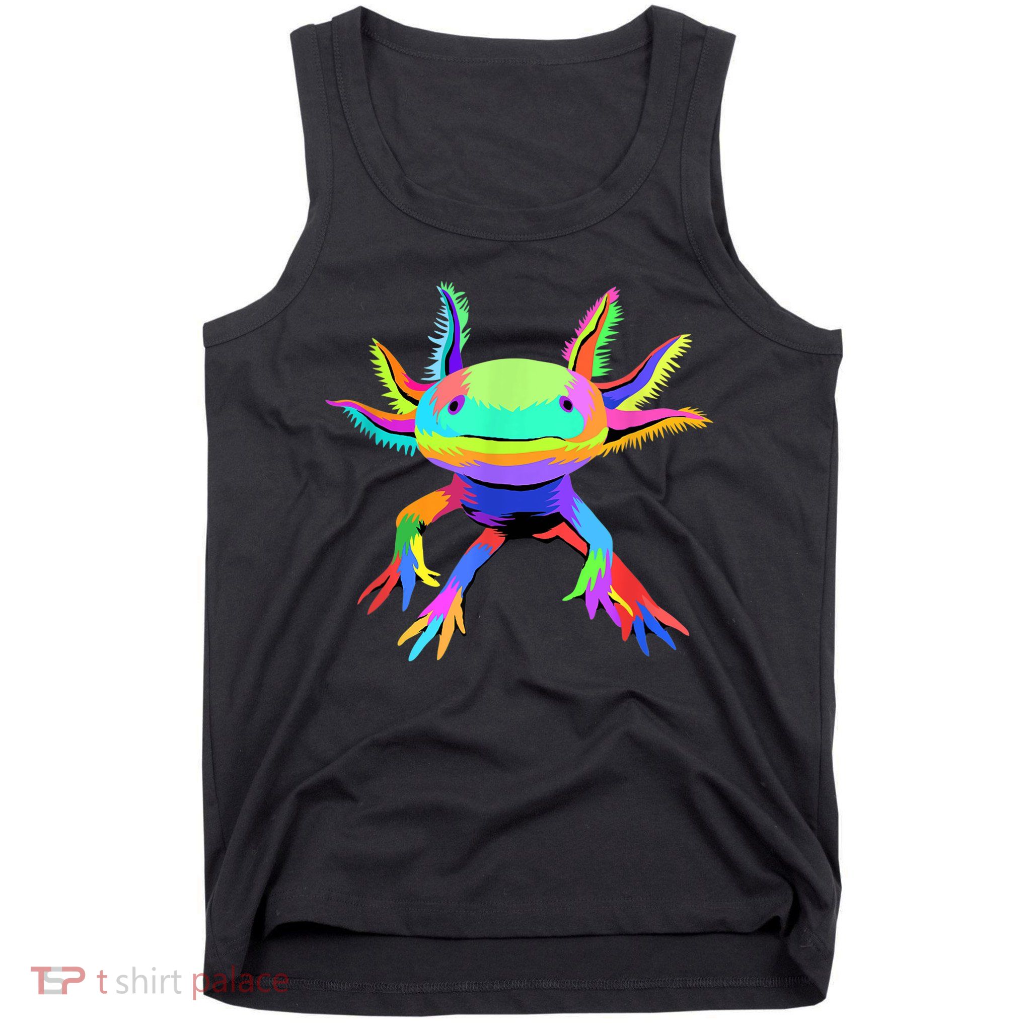 Pop Art Axolotl Tank Top