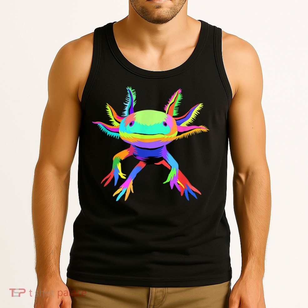 Pop Art Axolotl Tank Top