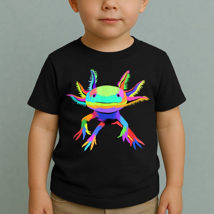 Pop Art Axolotl Toddler T-Shirt