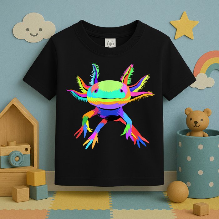 Pop Art Axolotl Toddler T-Shirt