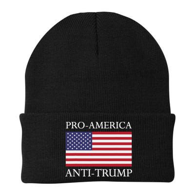 Pro America Anti Trump American Usa Flag Resist Beanie