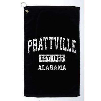 Prattville Alabama Al Vintage Sports Established Golf Towel