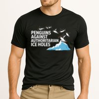 Penguins Against Authoritarian Ice Holes Sarcastic  Cooling Performance Crew T-Shirt