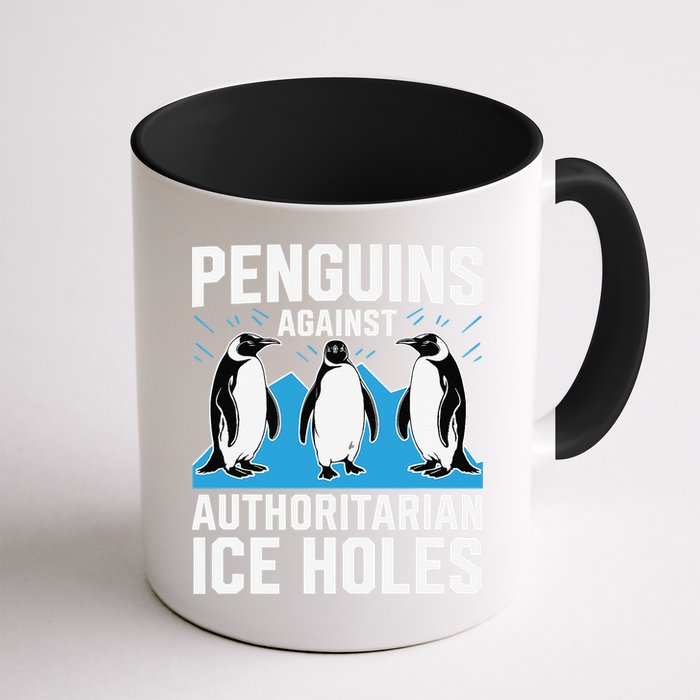 Penguins Against Authoritarian Ice Holes Resist Penguin Mug