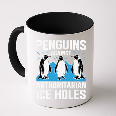 Penguins Against Authoritarian Ice Holes Resist Penguin Mug