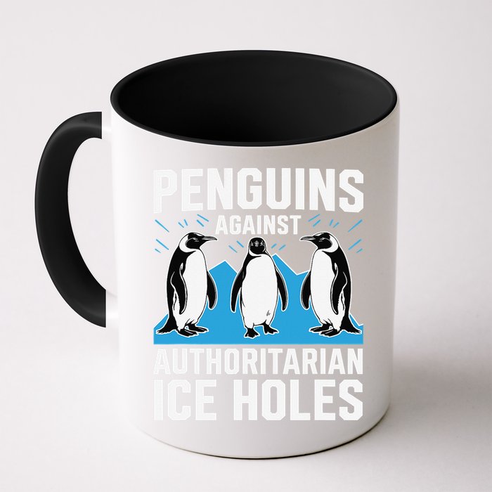 Penguins Against Authoritarian Ice Holes Resist Penguin Mug