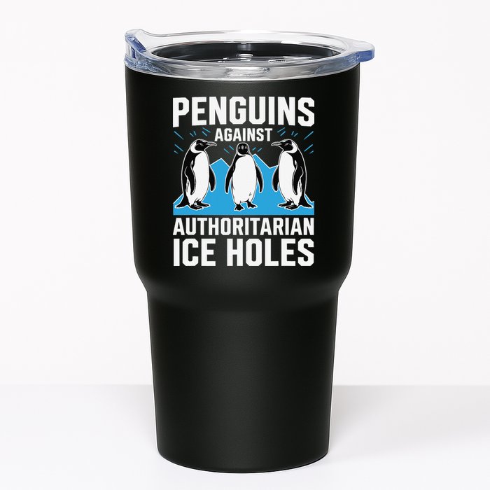 Penguins Against Authoritarian Ice Holes Resist Penguin Tumbler