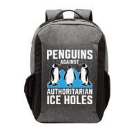 Penguins Against Authoritarian Ice Holes Resist Penguin Vector Backpack