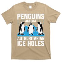 Penguins Against Authoritarian Ice Holes Resist Penguin T-Shirt