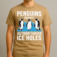 Penguins Against Authoritarian Ice Holes Resist Penguin T-Shirt