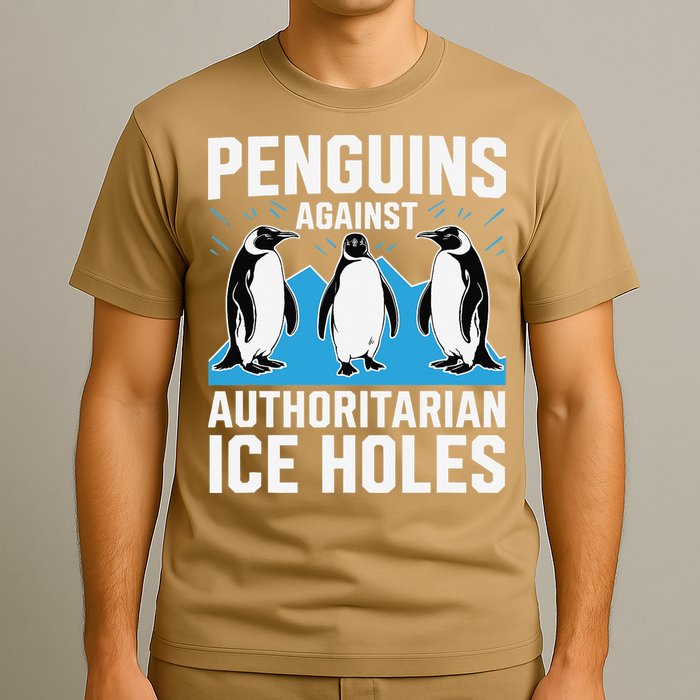 Penguins Against Authoritarian Ice Holes Resist Penguin T-Shirt