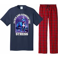 Paws And Address The Stress Anti Stress Therapy Pitbull Dog Pajama Set